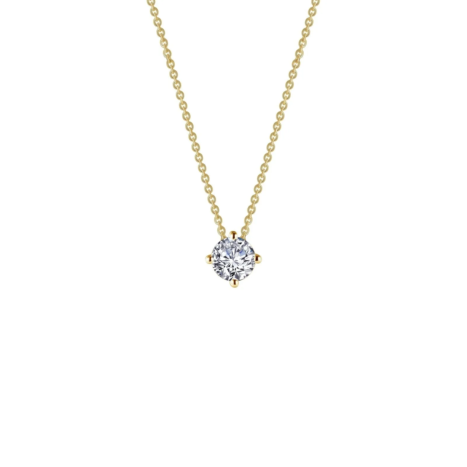 0.50 CTW Solitaire Necklace N0172CLP20