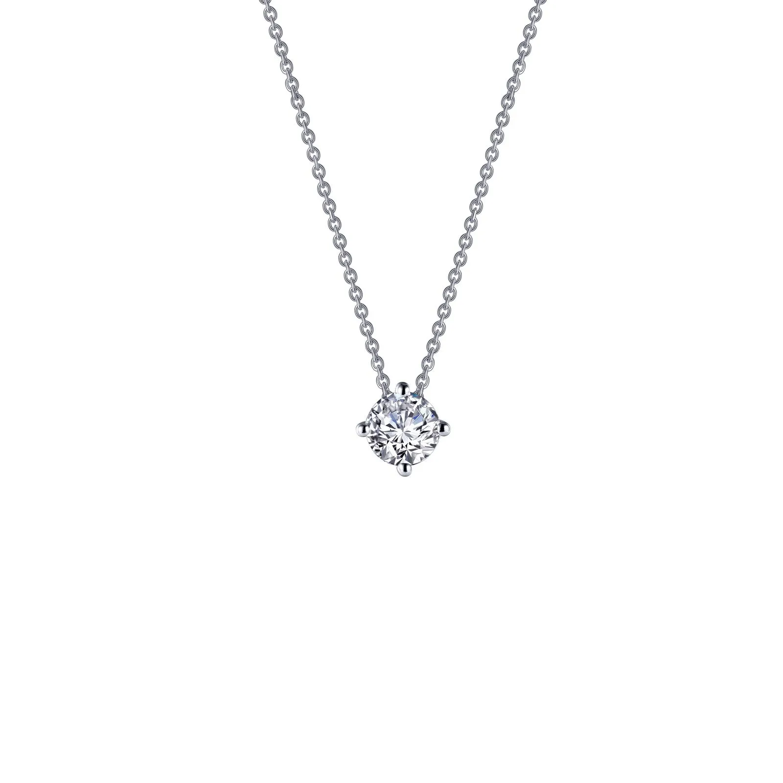 0.50 CTW Solitaire Necklace N0172CLP20