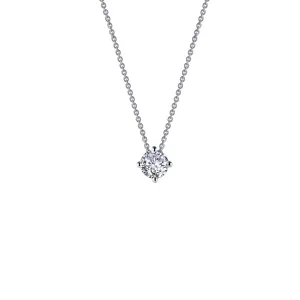 0.50 CTW Solitaire Necklace N0172CLP20