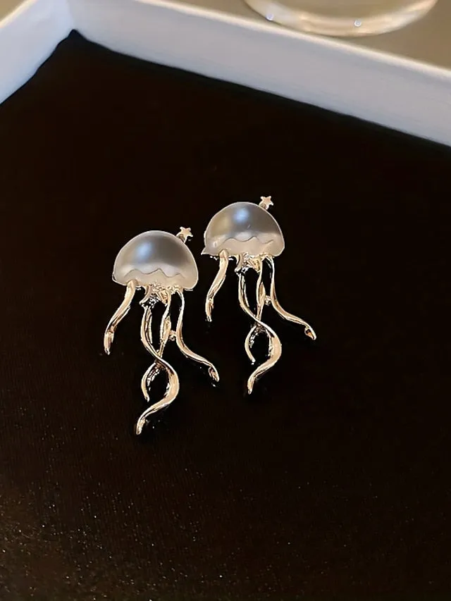 1 Pair Stud Earrings Earrings For Women's Gift Date Festival Alloy