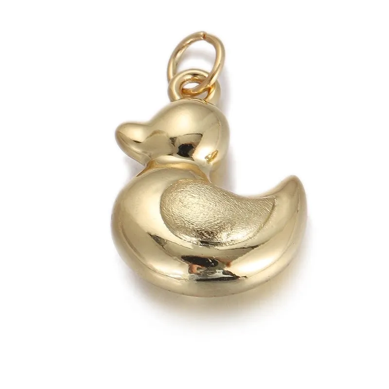 1 Piece 20*18mm 23*16mm 46 4cm Copper Gold Plated Devil's Eye Heart Shape Wings Pendant Chain