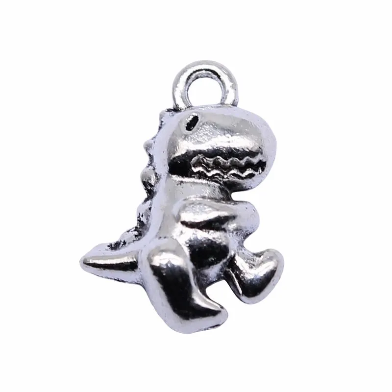 1 Piece Cute Dinosaur Alloy Plating Pendant Jewelry Accessories