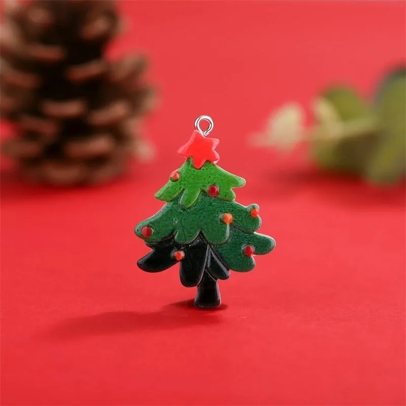 1 Piece Resin Christmas Tree Snowman