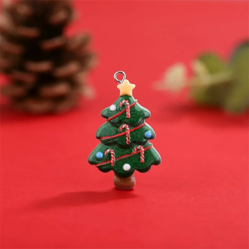 1 Piece Resin Christmas Tree Snowman
