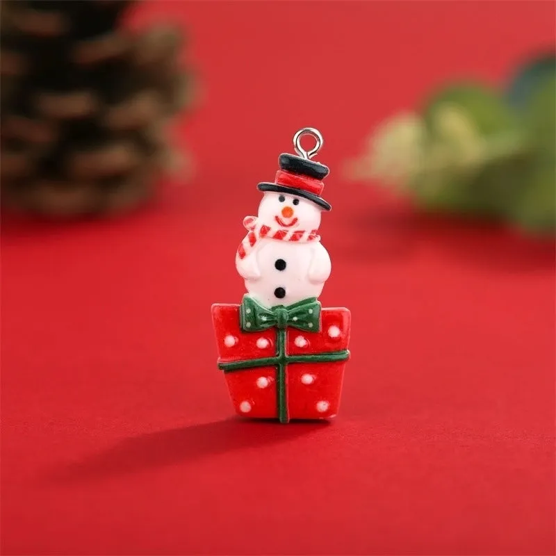 1 Piece Resin Christmas Tree Snowman