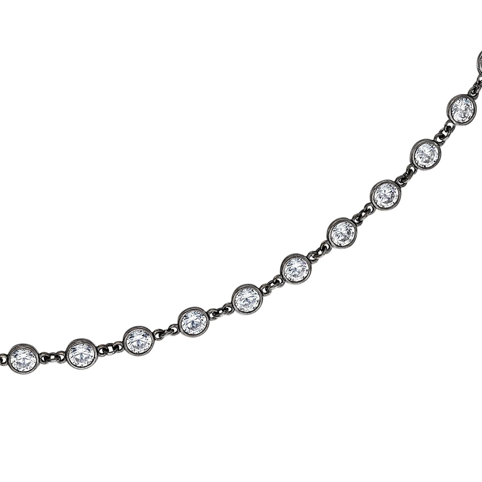 '101' Diamond by the Yard Necklace, 25 CT