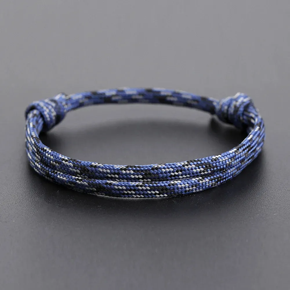 12 colors Minimalist Rope Bracelets Men Women Handmade Adjustable black Bracelet Couple Braclet Best Friend Gift