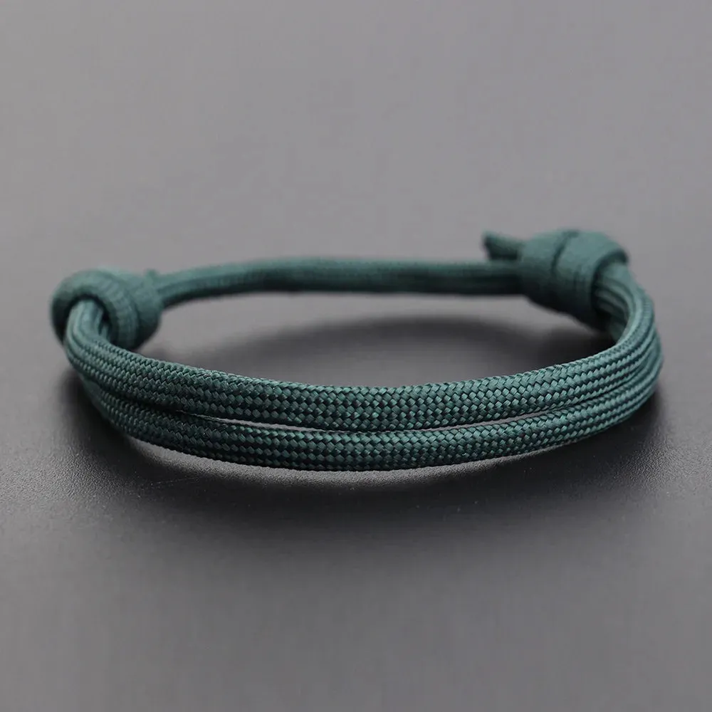 12 colors Minimalist Rope Bracelets Men Women Handmade Adjustable black Bracelet Couple Braclet Best Friend Gift