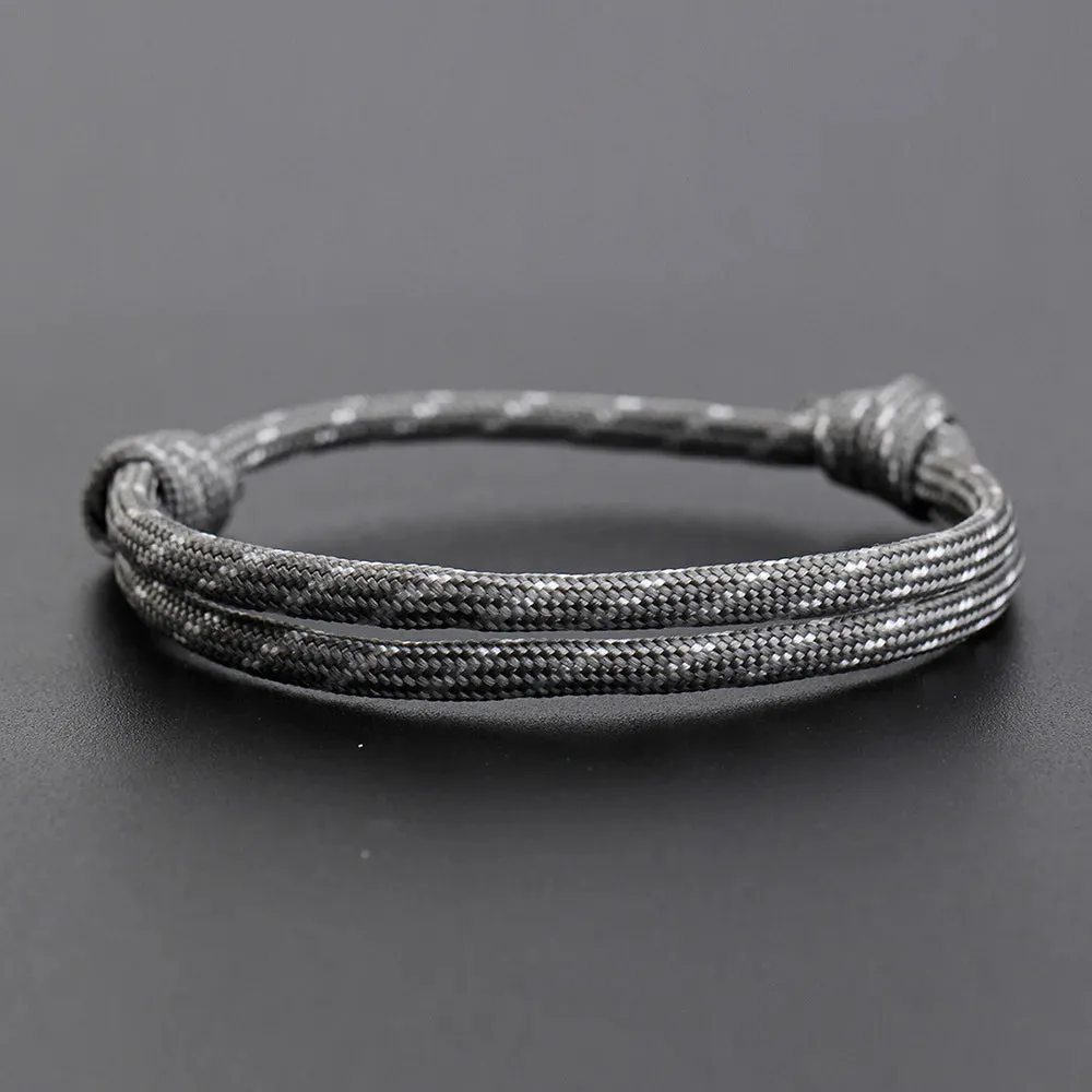 12 colors Minimalist Rope Bracelets Men Women Handmade Adjustable black Bracelet Couple Braclet Best Friend Gift