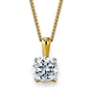 2 ct. Solitaire Pendant