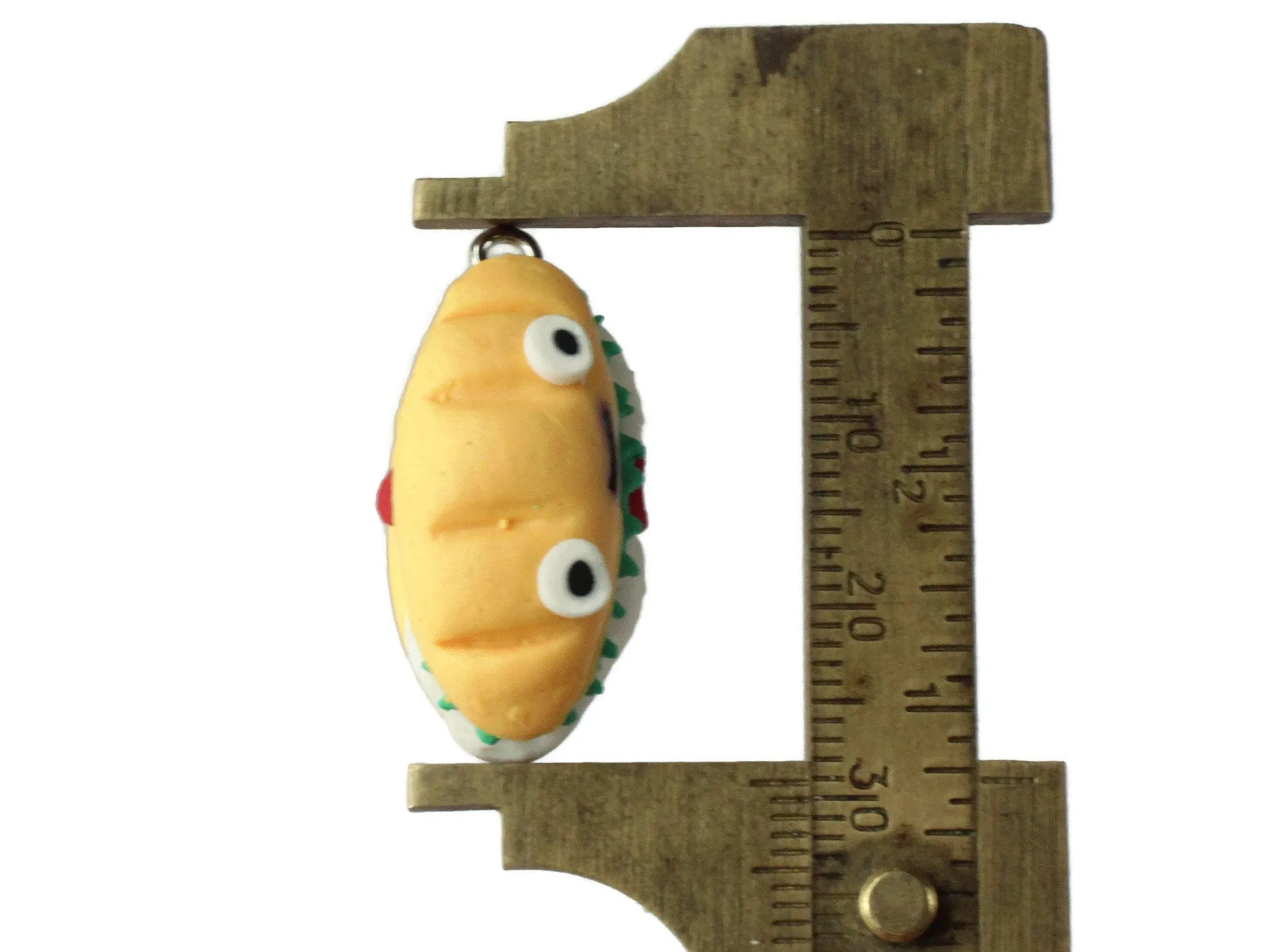 30mm Tasty Sandwich Polymer Clay Charms