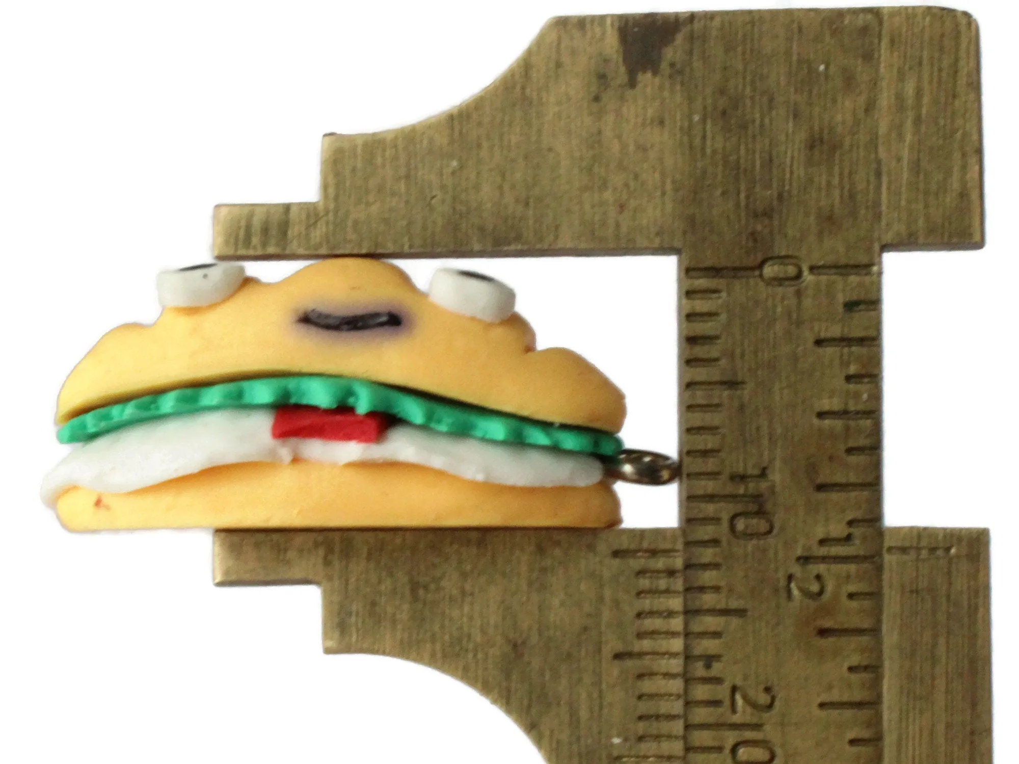 30mm Tasty Sandwich Polymer Clay Charms