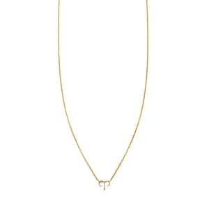 Aries Gold Necklace