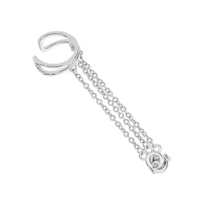 Art Deco Cuff And Stud With Chain
