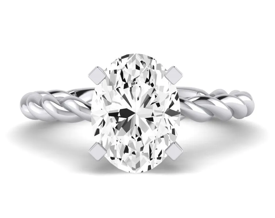 Balsam - Oval Diamond Engagement Ring