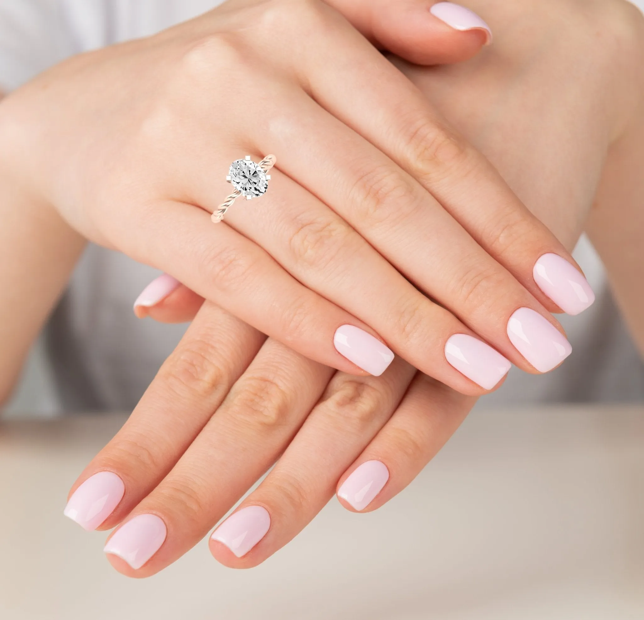 Balsam - Oval Diamond Engagement Ring