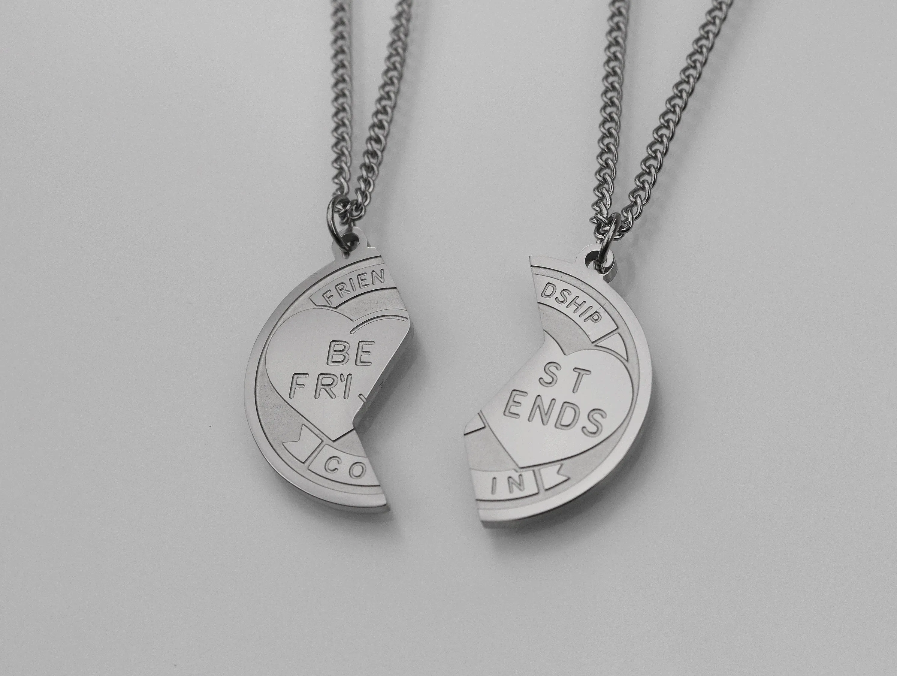 Best Friends Coin Necklace Set