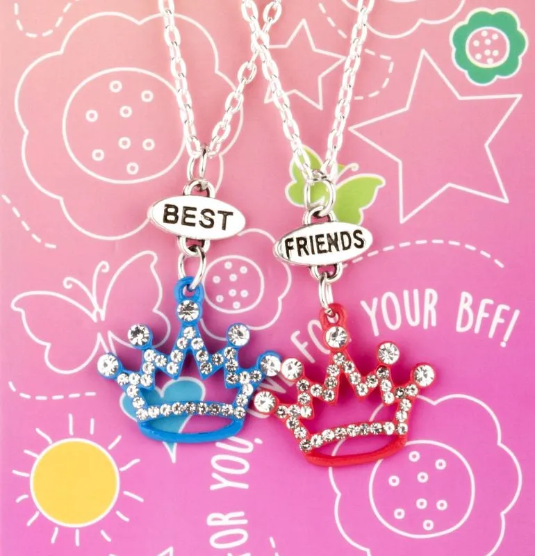 Best Friends Necklaces Crowns
