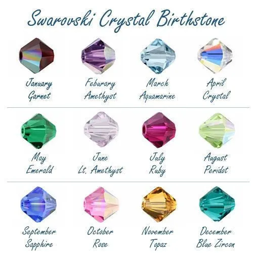 Birthstone Heart Necklace