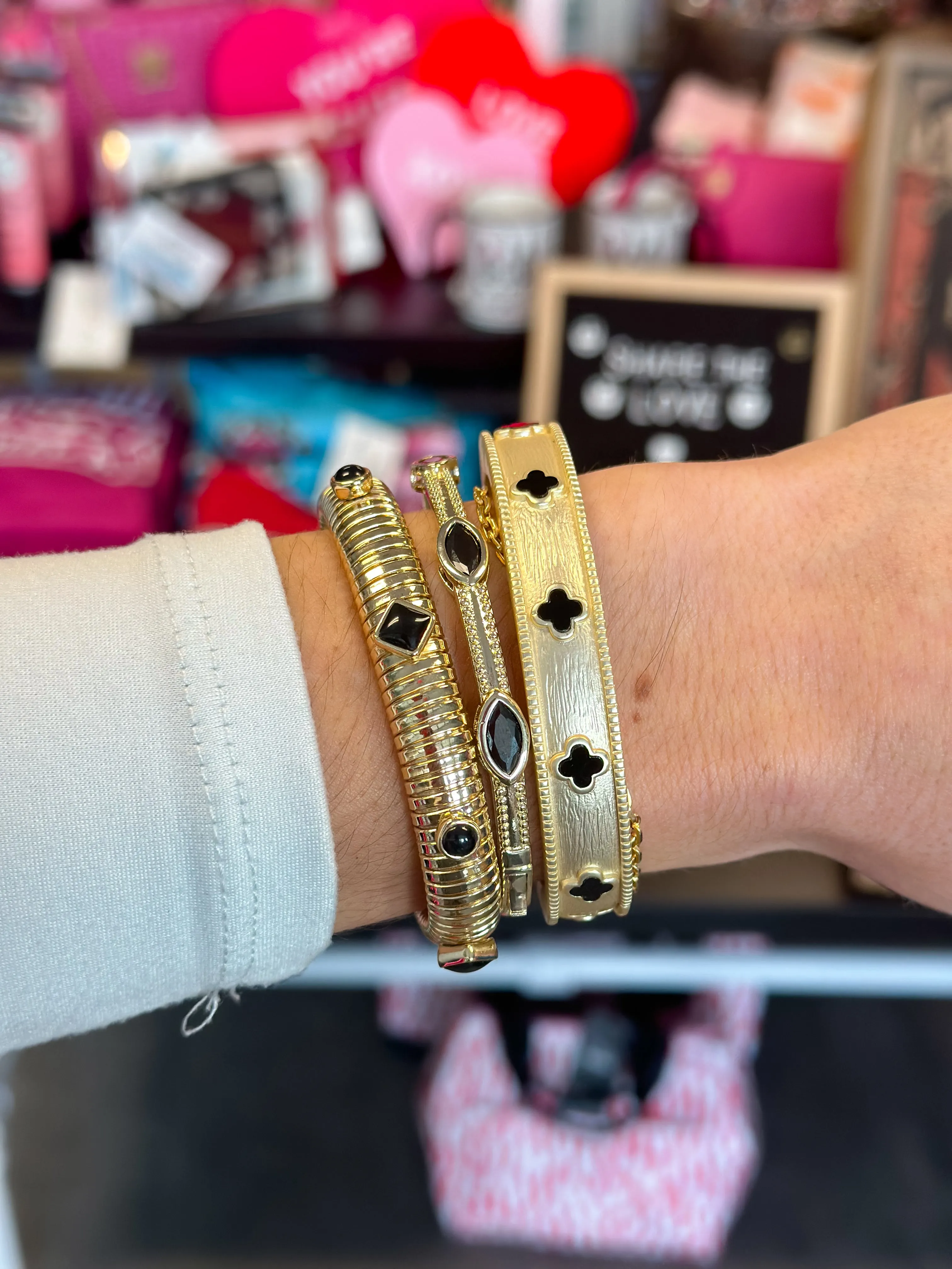 Black Clover Bangle