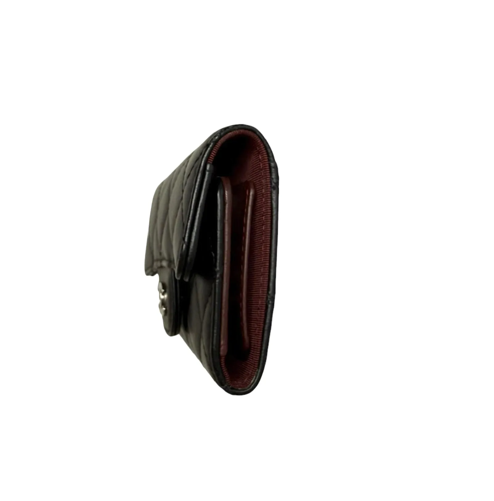 Black Lambskin Key Case