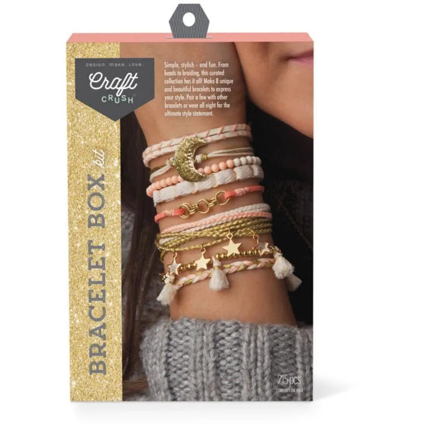 Bracelet Box Kit Gold Craft Crush..@Playmonster