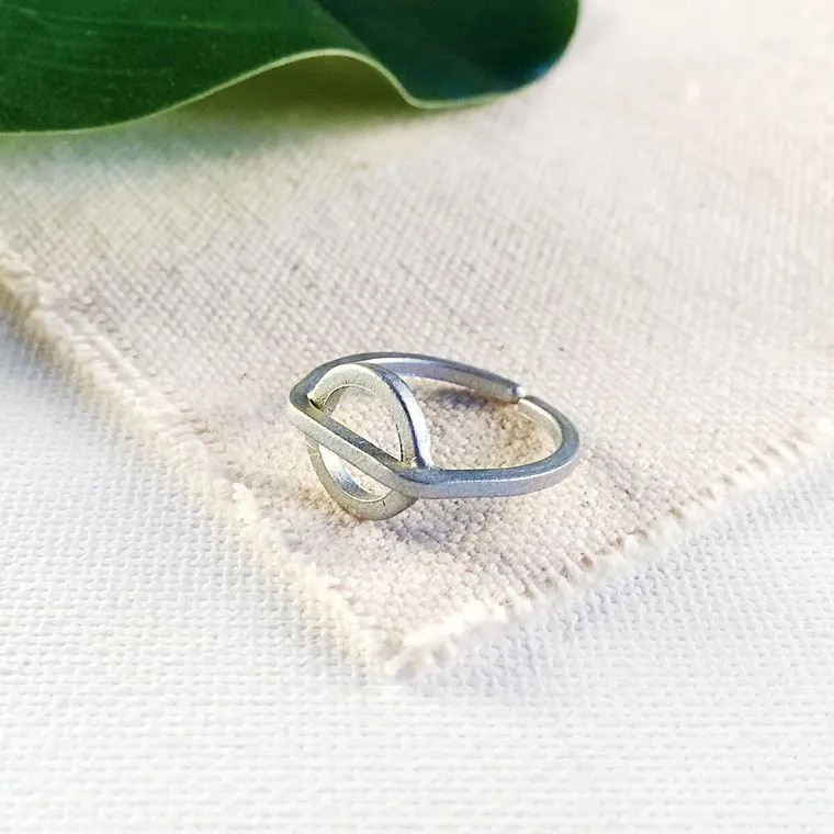 Camden Circle Ring - Silver