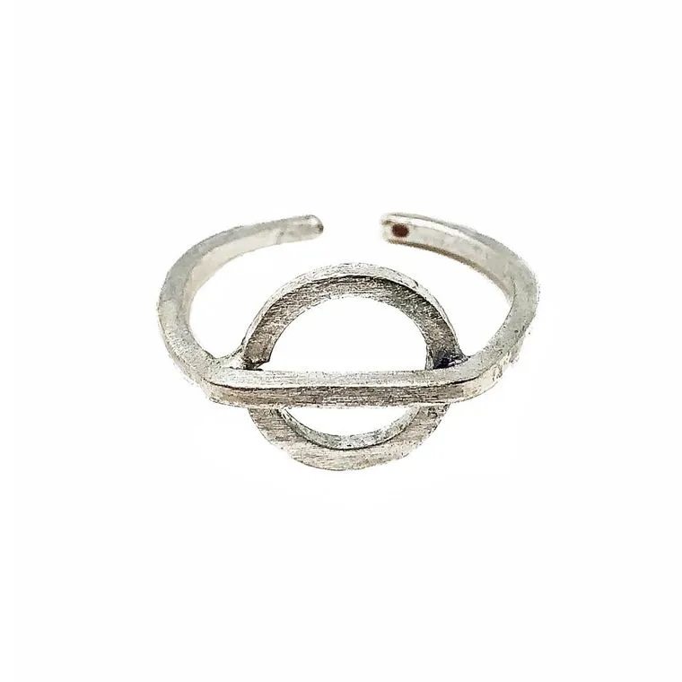 Camden Circle Ring - Silver
