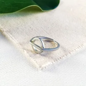 Camden Circle Ring - Silver