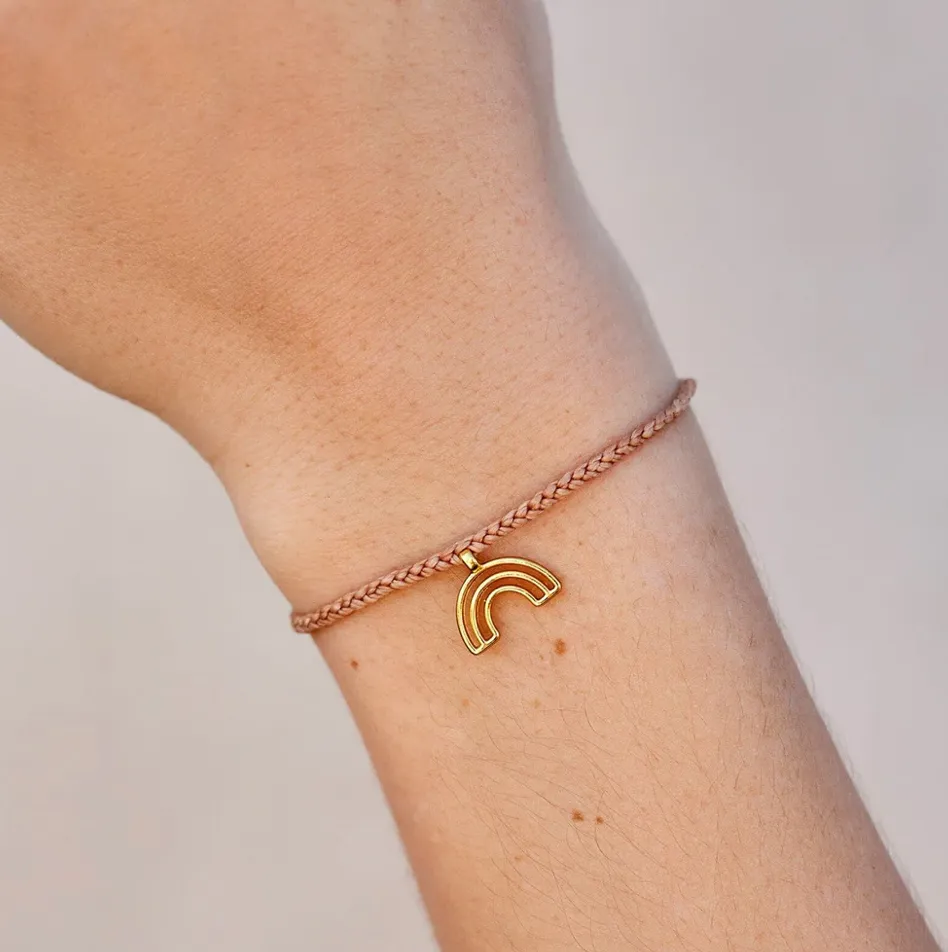 Chasing Rainbows Charm Bracelet (Almond)