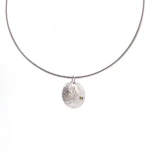 Chris Pruitt M&M Oil Slick Pendant Necklace