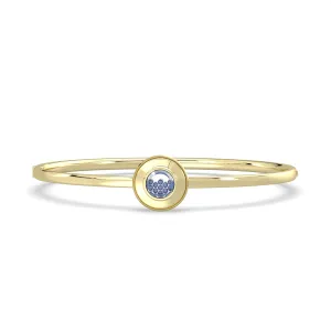 CLARTÉ  - Gatsby Round Sapphire Shaker Bangle
