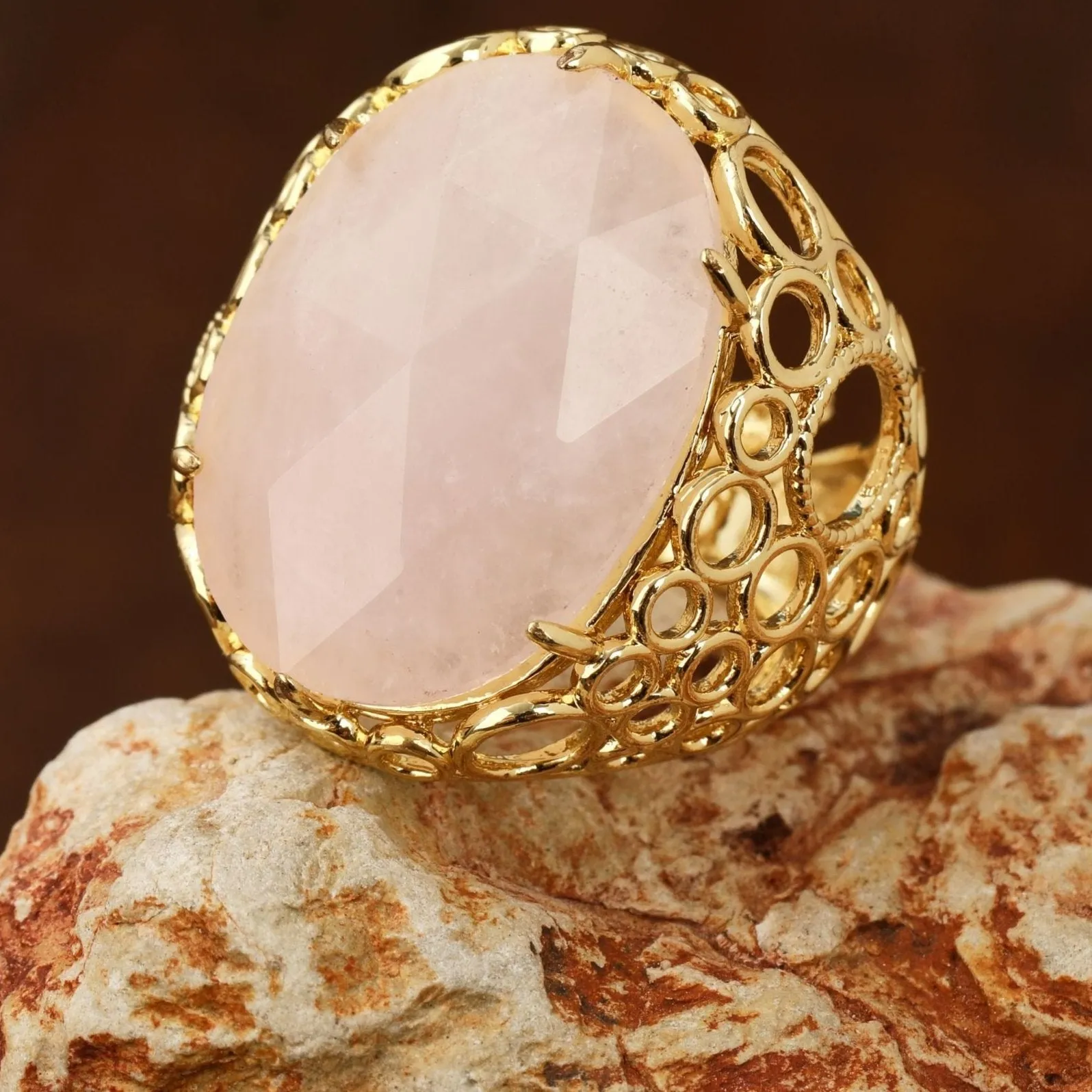 Classic Oval Gemstone Ring