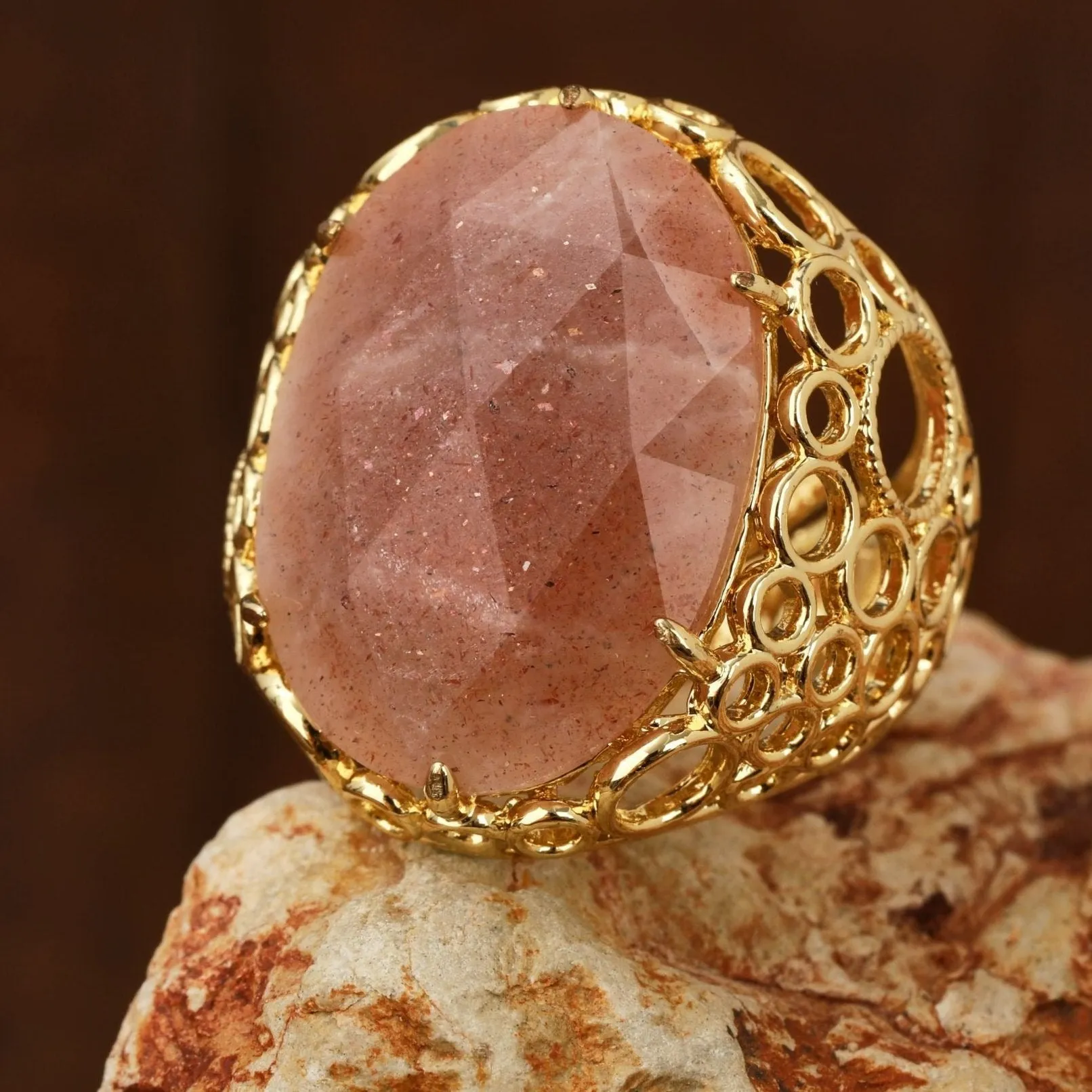 Classic Oval Gemstone Ring