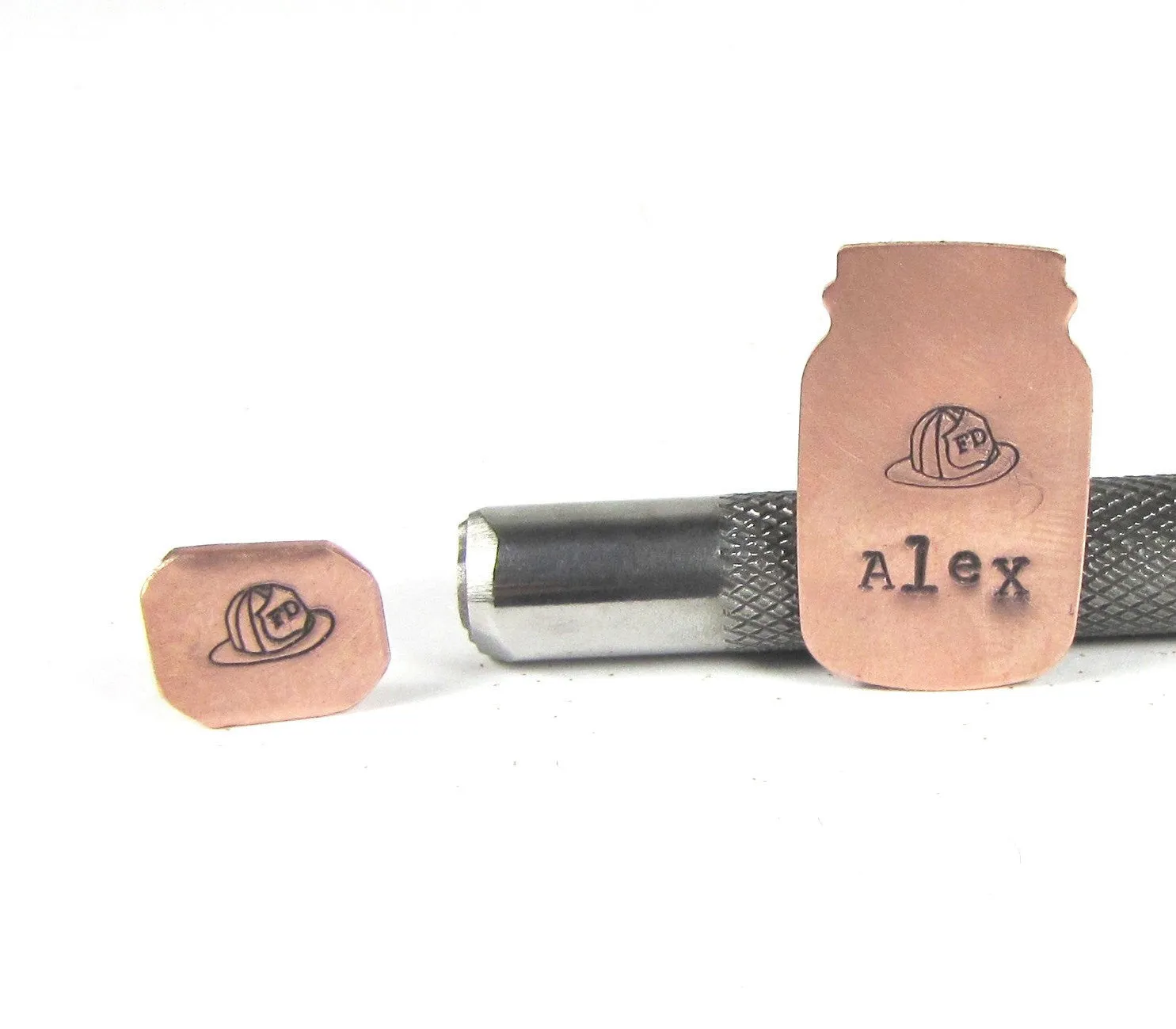 Copper Mason Jar, 5/8 inch x 1 inch, 24 gauge, 15 pack ,stamping bridesmaid pendants