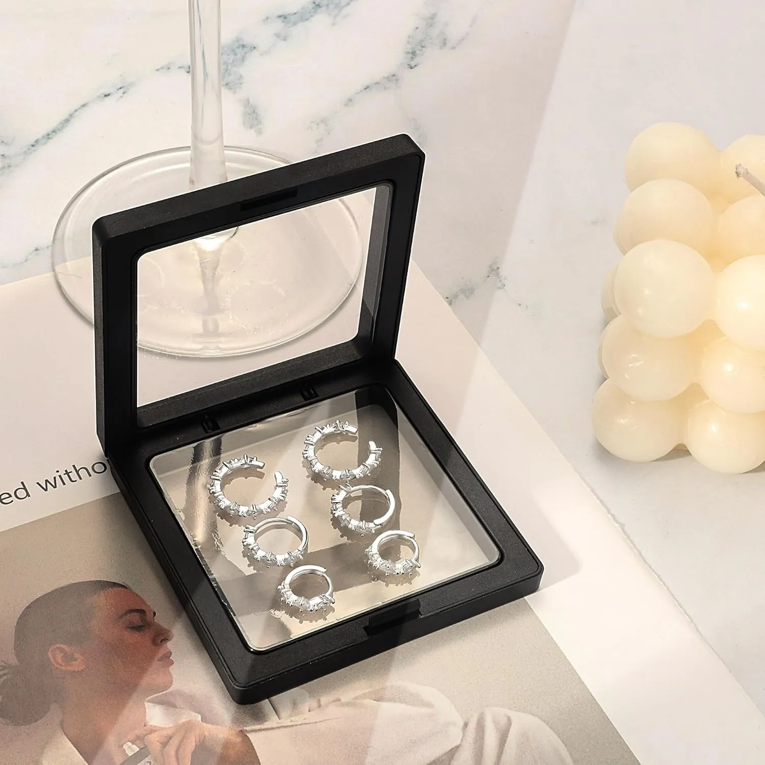 Cubic Zirconia Earrings Studs, Small Hoop Earrings for Women, Chunky Gold Earrings, Stud Earrings for Women, Gold Huggie Earrings for Women, Earring Sets for Multiple Piercing