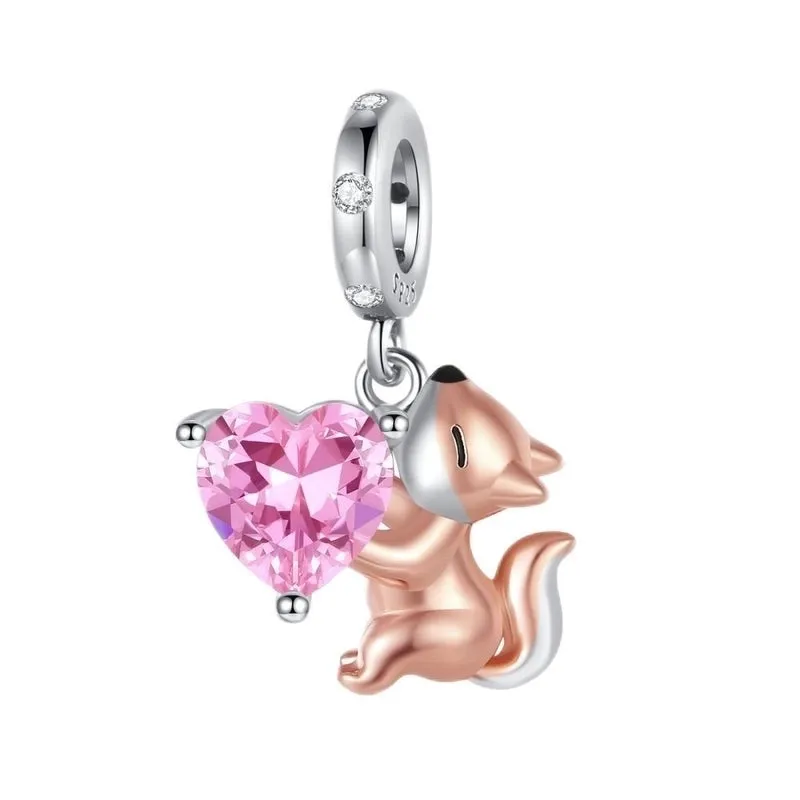 Cute Basic Tortoise Heart Shape Copper Plating Inlay Zircon Jewelry Accessories