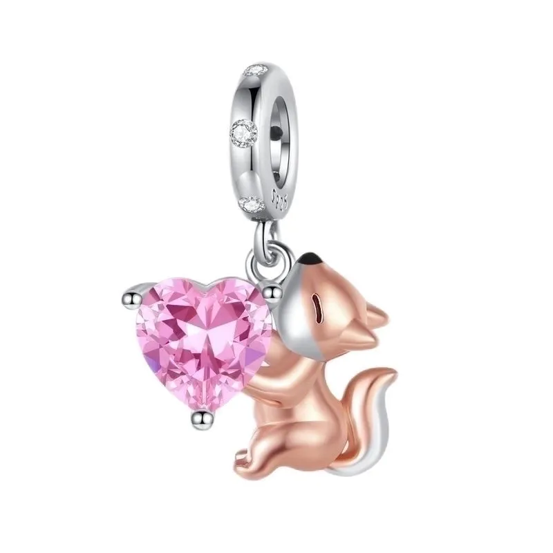 Cute Basic Tortoise Heart Shape Copper Plating Inlay Zircon Jewelry Accessories