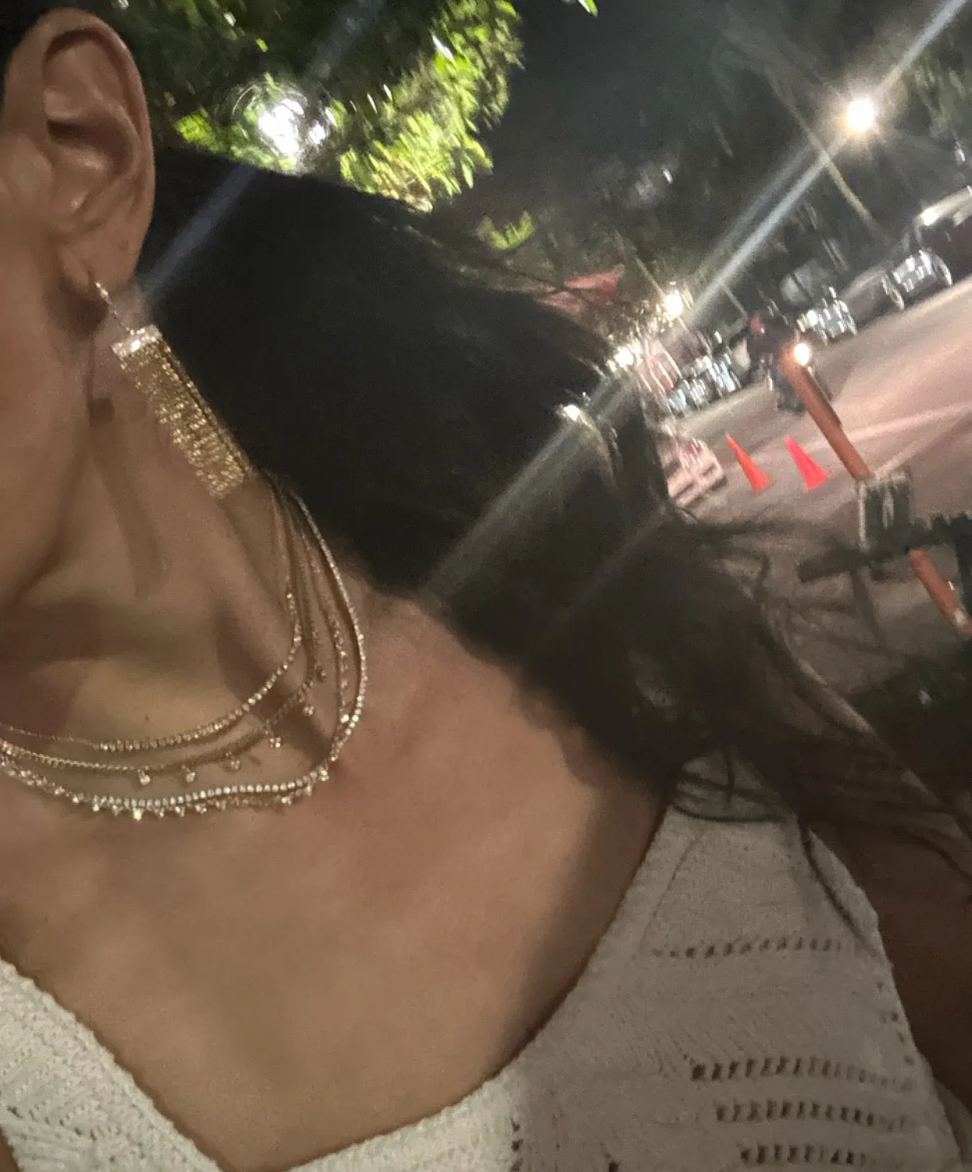 Diamond Chain Earring Dusters