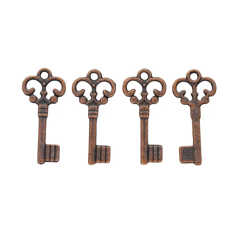 DIY Retro Alloy Decoration Accessories Cute Small Key Jewelry Pendant Zakka Wholesale Factory Direct Sales 1863