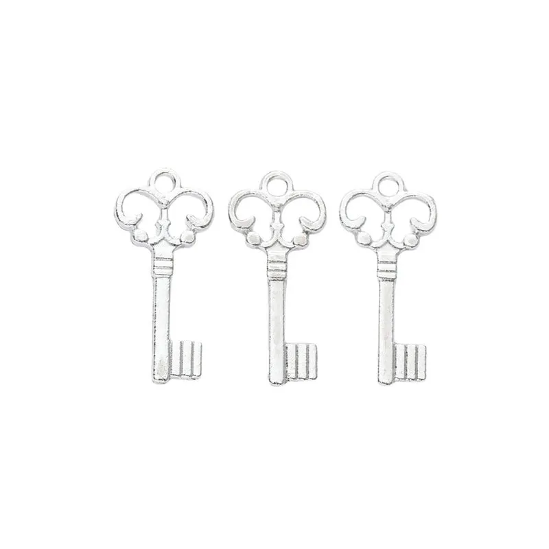 DIY Retro Alloy Decoration Accessories Cute Small Key Jewelry Pendant Zakka Wholesale Factory Direct Sales 1863