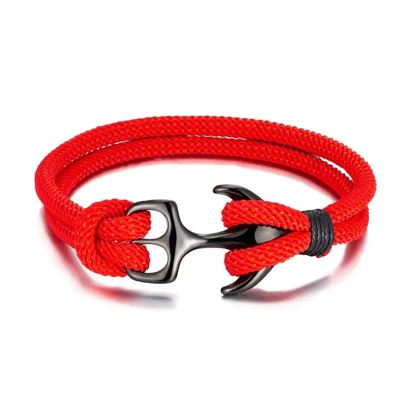 Double Strand Nautical Paracord Rope Bracelet