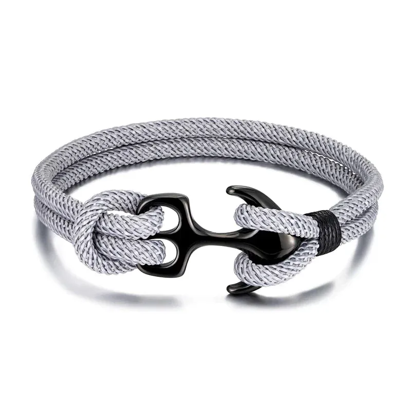 Double Strand Nautical Paracord Rope Bracelet