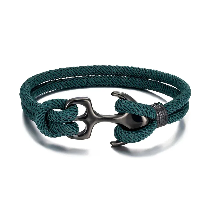 Double Strand Nautical Paracord Rope Bracelet