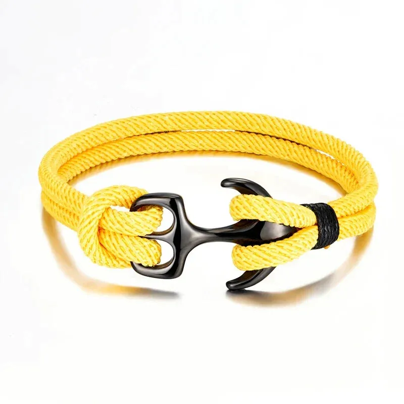 Double Strand Nautical Paracord Rope Bracelet