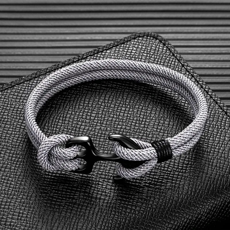 Double Strand Nautical Paracord Rope Bracelet