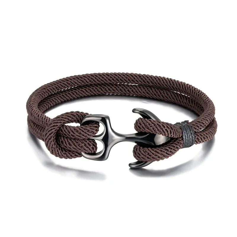 Double Strand Nautical Paracord Rope Bracelet