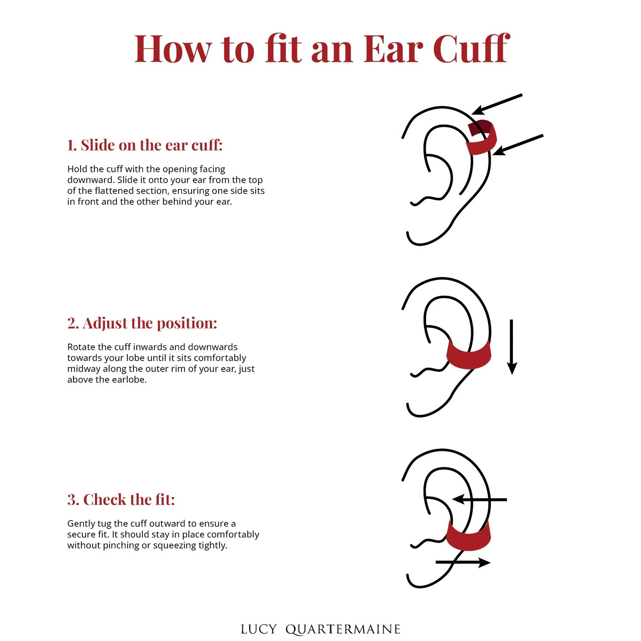 Drop Cuff with Drip