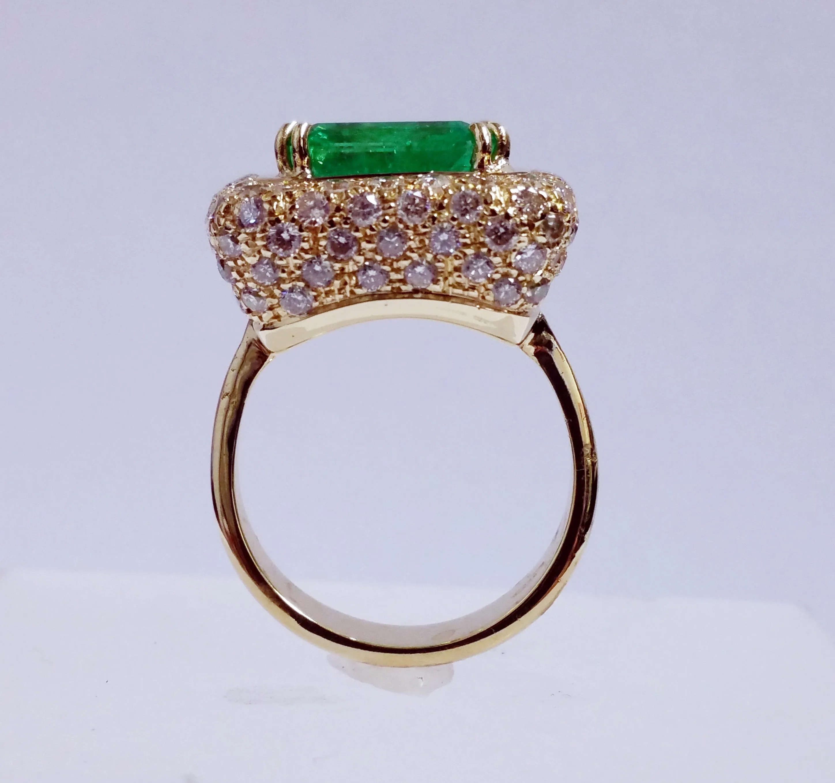 Emerald Diamond Ring