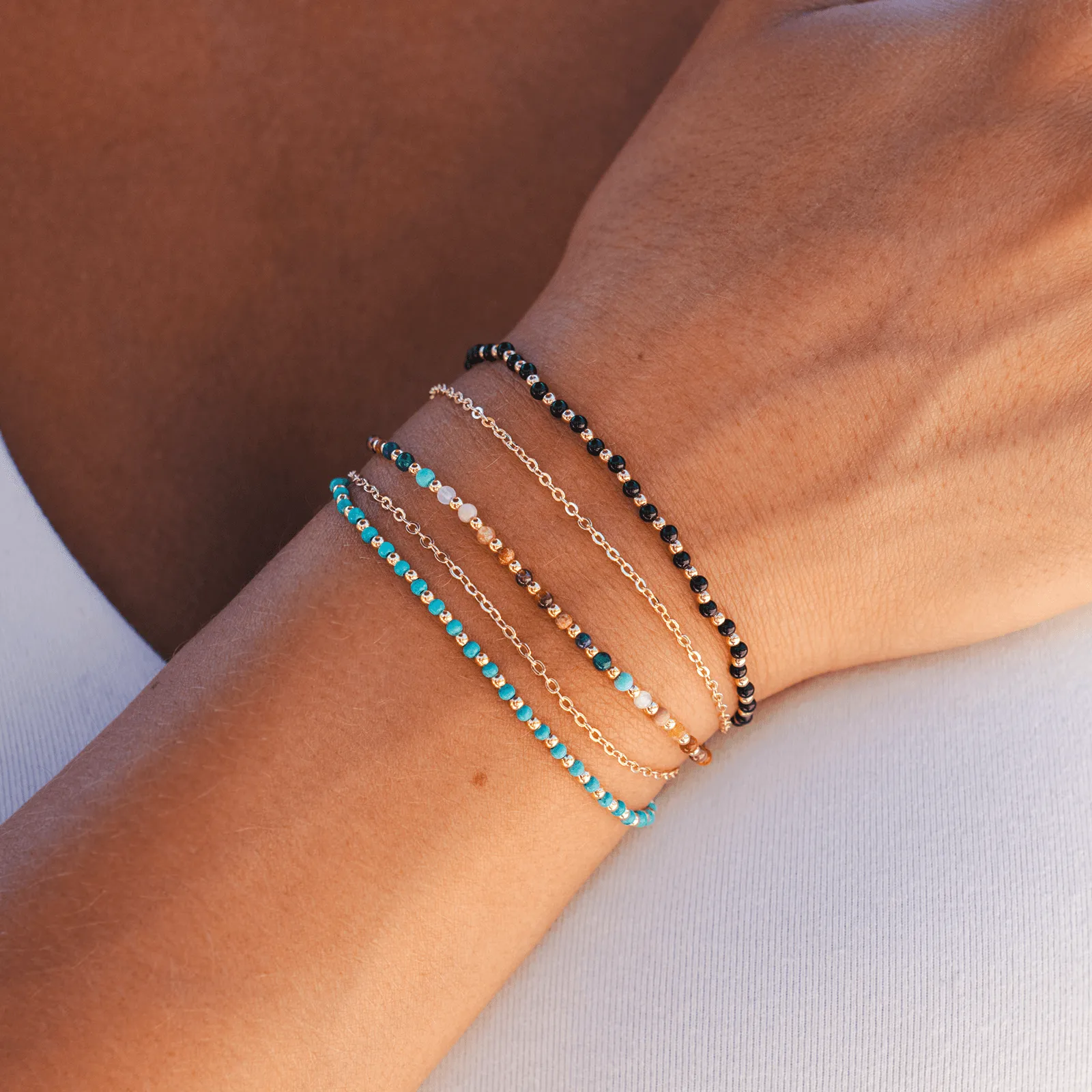Enlightenment 2mm Layered Healing Bracelet